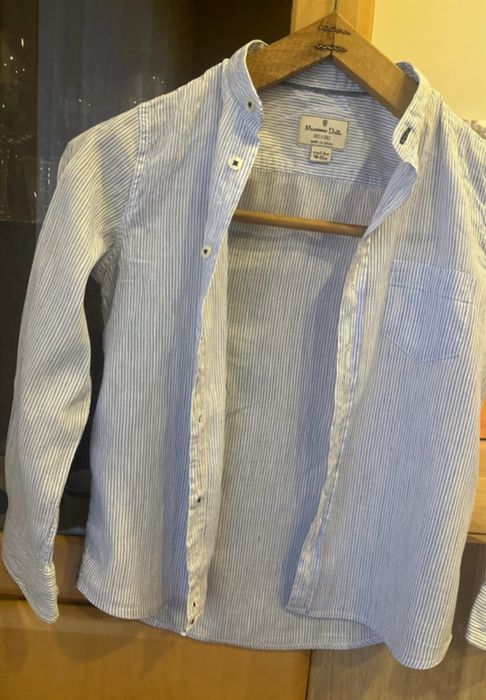 Camisa Massimo Dutti menino 5/6 anos