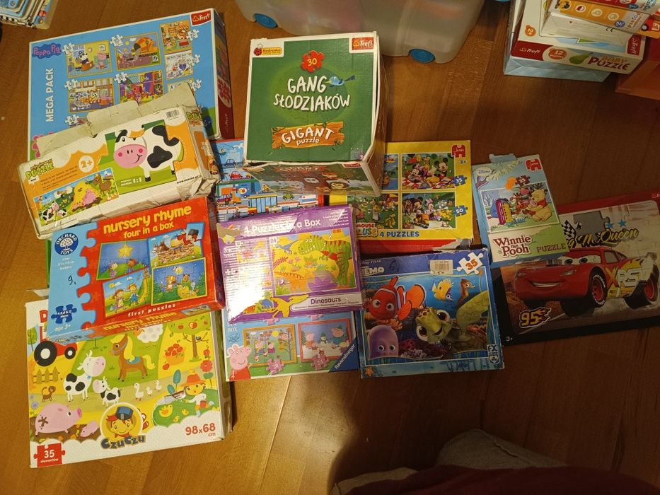 Puzzle dla dziecka oddam