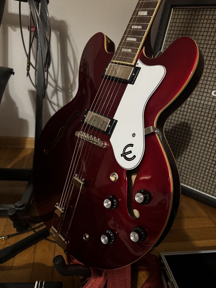 Epiphone riviera es335 casino sheraton semi hollow body gitara