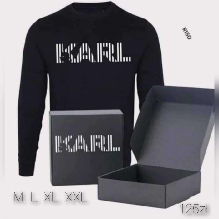 Nowa Bluza Męska Wtapiane logo M L XL XXL różne modele.