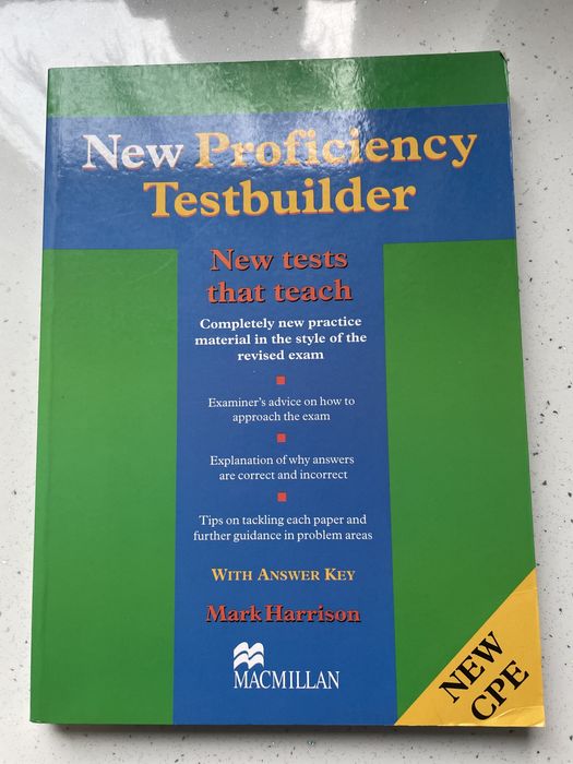 Proficiency Testbuilder CPE