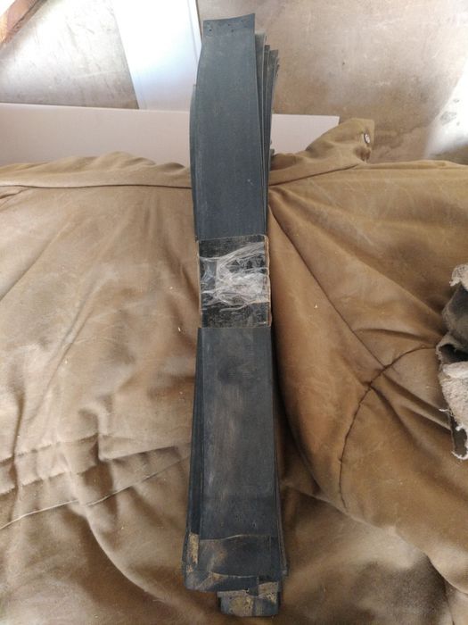 Остатки резинок.