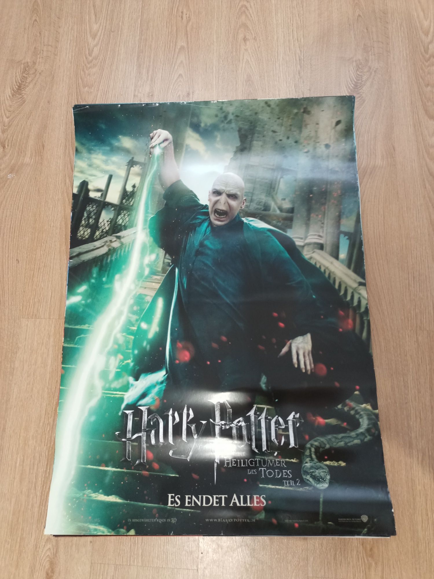 Kolekcja oryginalnych plakatów Harry Potter 5 sztuk duze plakat