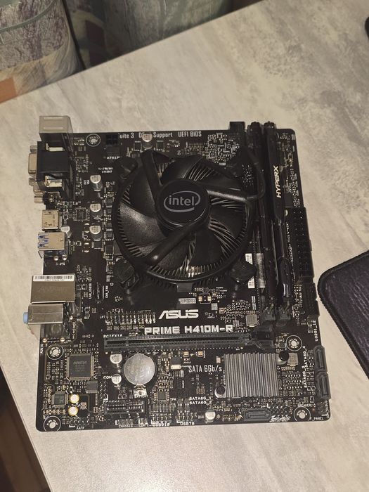 Комплект Asus H410M-R I3-10105F 16gb ddr4