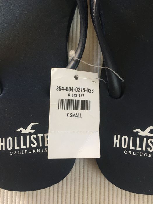 Klapki japonki roz. XS Hollister