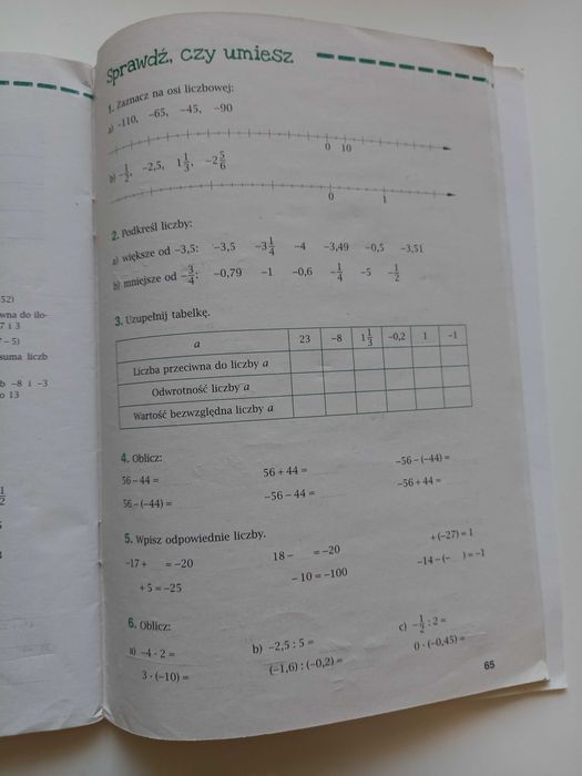 Matematyka z plusem ćwiczenia wersja B cz 1/2 GWO