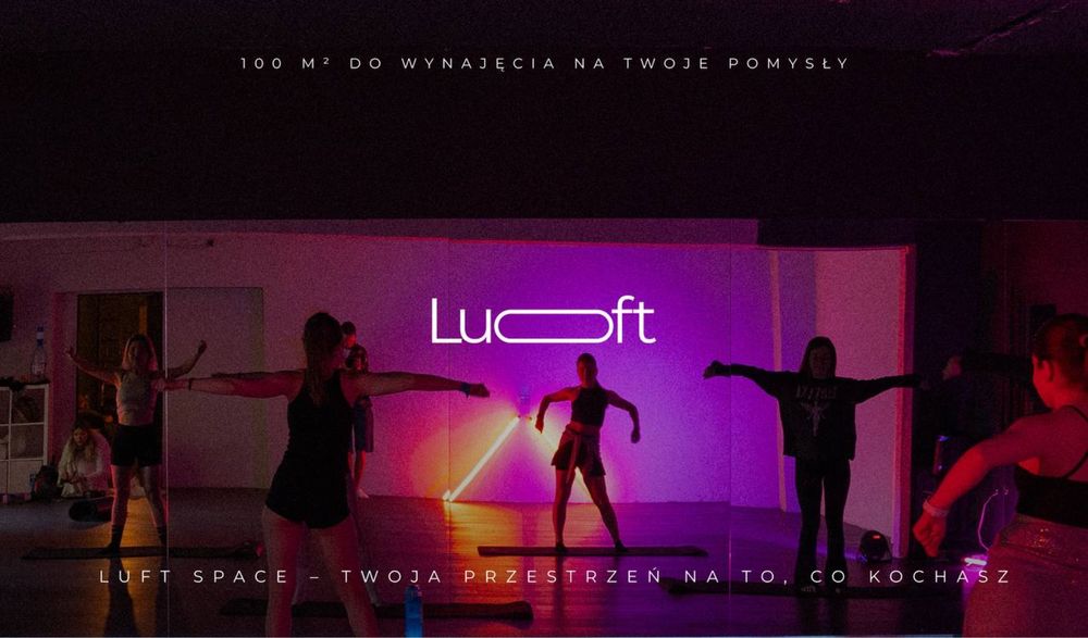 Sala na wynajem /eventy/taniec/fitness/nagrywki/blisko centrum