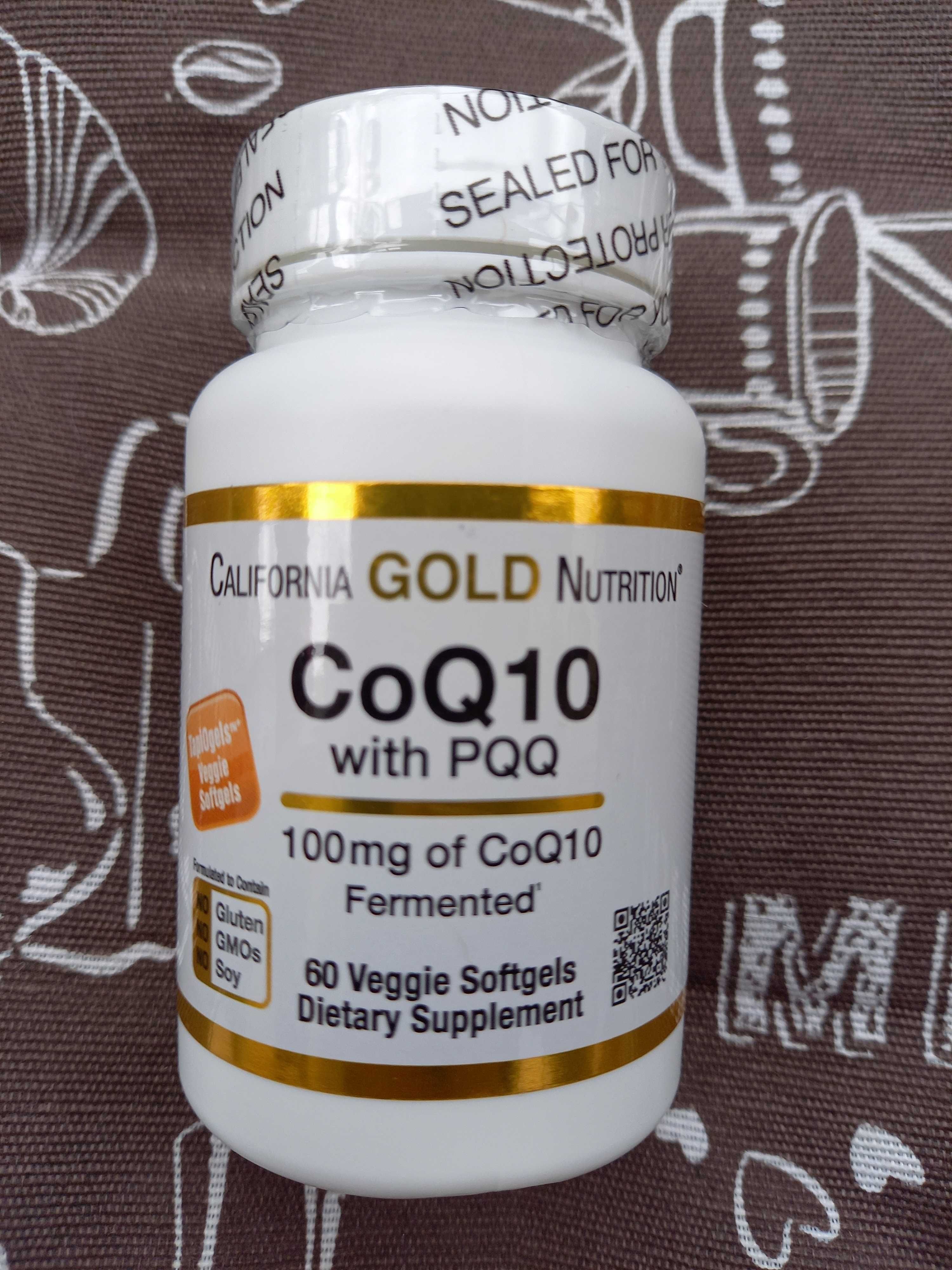 Коэнзим коензим Q10 CoQ10 100 Мг California Gold Coenzyme 30 60 120 шт