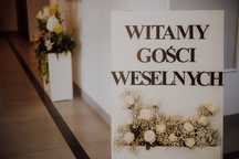 Tablica powitalna „Witamy Gości Weselnych”