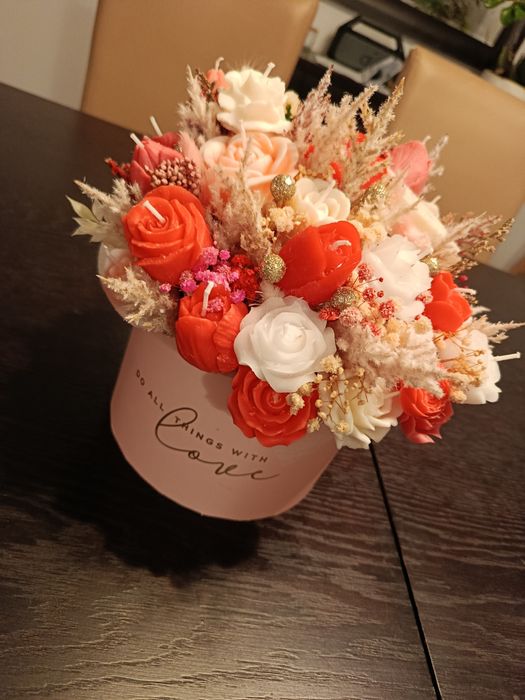 Duży candle box - prezent