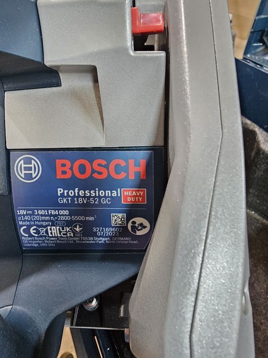 Погружна пила  Bosch GKT 18V-52 GC Professional