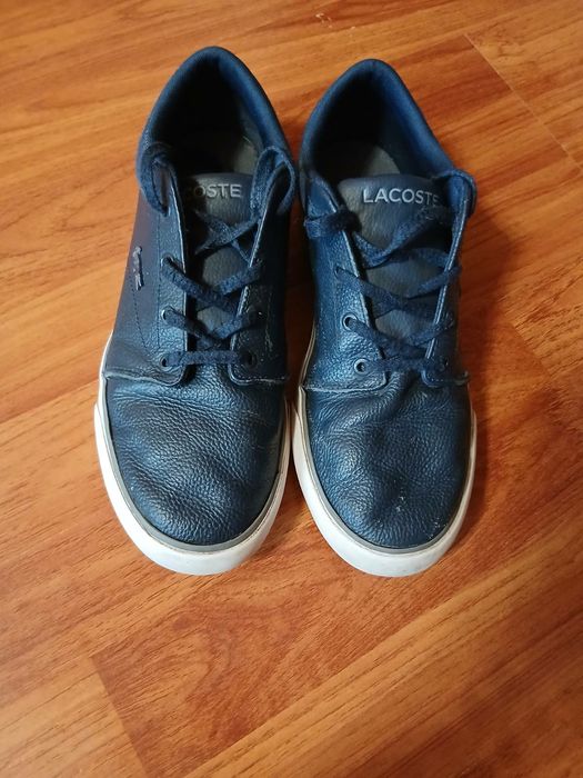 Шкіряні кеди Lacoste