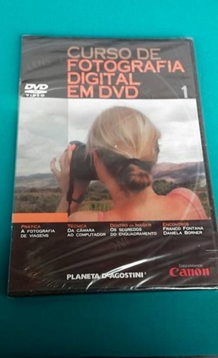 Curso de fotografia digital em DVD - Viagens