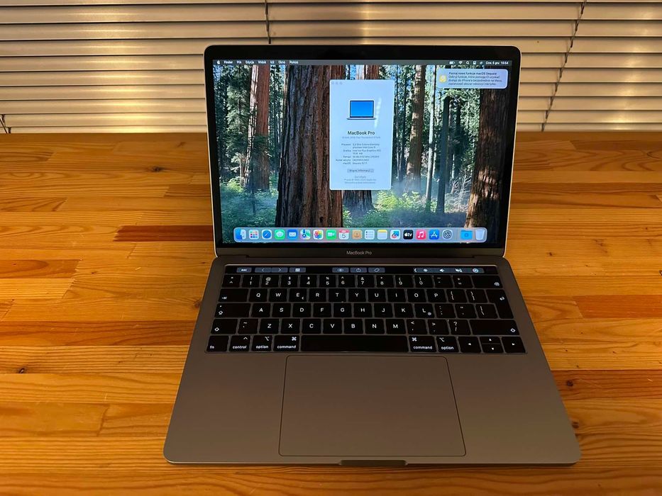 Laptopa Apple MacBook Pro 13 A1989 i5 16gb 256gb klasa B Sequoia