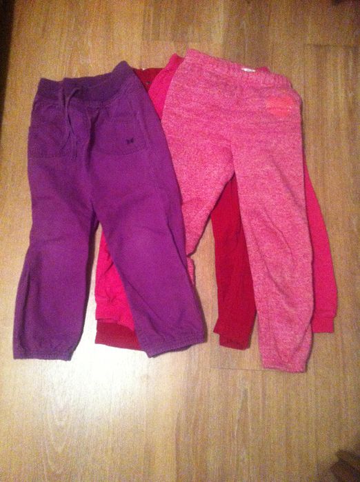 spodnie i leginsy 116 (4 pary)