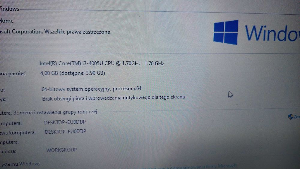 Laptop Ideapad G50-70, możliwa zamiana na coś ?