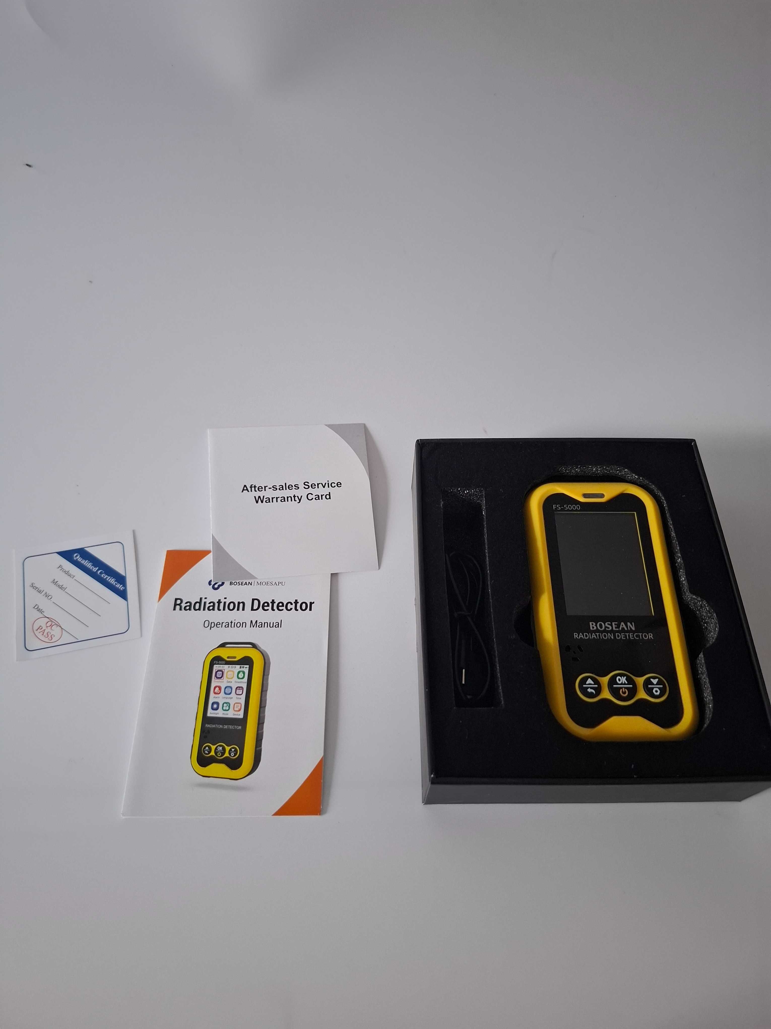 Licznik Geigera Bosean FS-5000 Dozymetr promieniowania jądrowego