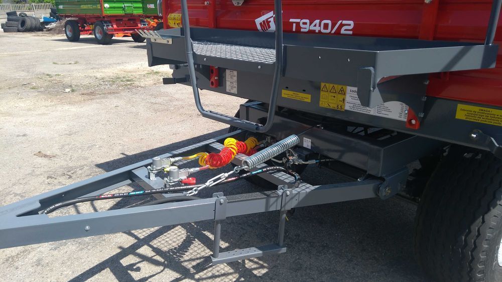 Przyczepa paletowa dwuosiowa long Metal- Fach T940/2, 6 ton OD RĘKI