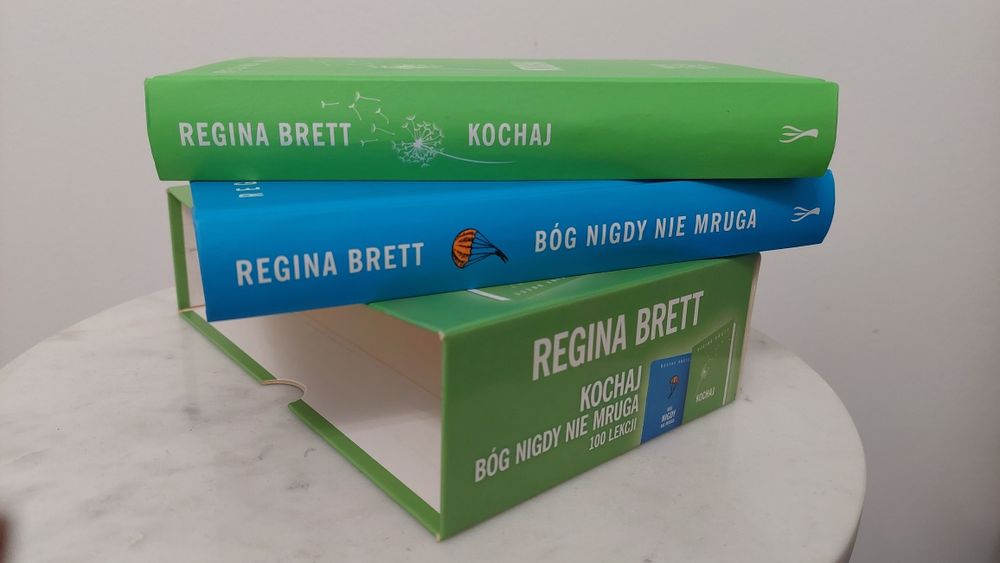 BOX "Kochaj" i "Bóg nigdy nie mruga" (R. Brett) - IDEALNY NA PREZENT!