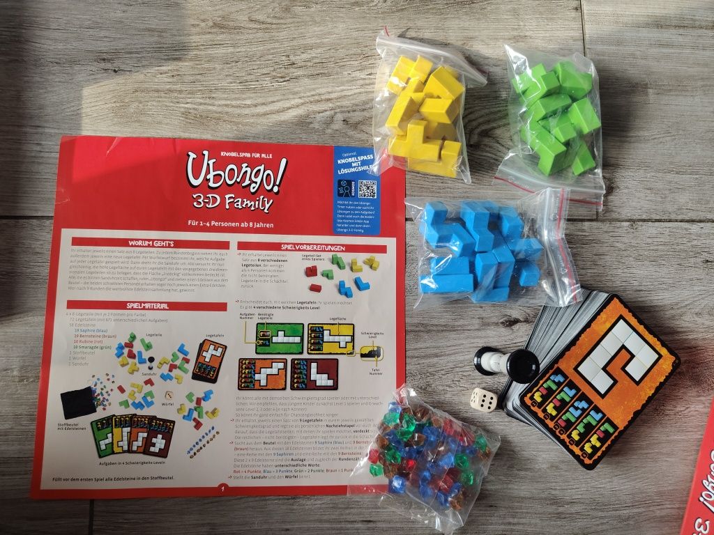 Ubongo 3D Family - gra planszowa !
