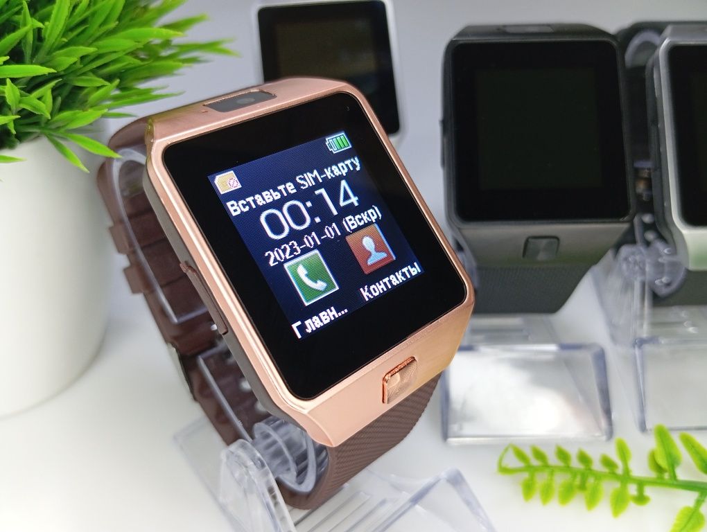 Смарт часы DZ09 смарт годинник/Smart Watch/Sim card/телефон