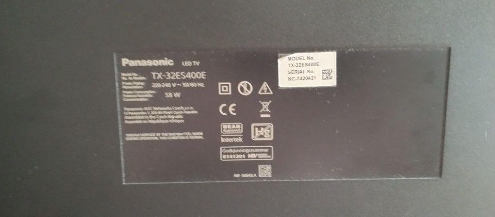 Telewizor smart TV LED Panasonic Viera TX-32ES400E 32 cale HD Ready