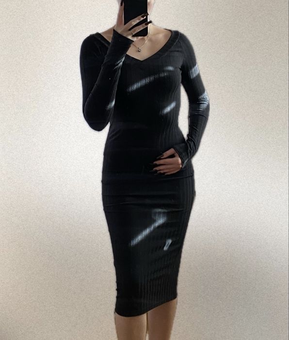 Чорне вечірнє плаття. Розмір S