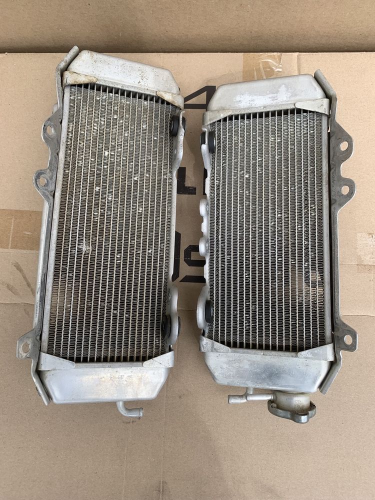 Chłodnice Kawasaki KXF 250/450 oslony radiator kawasaki kx 4T