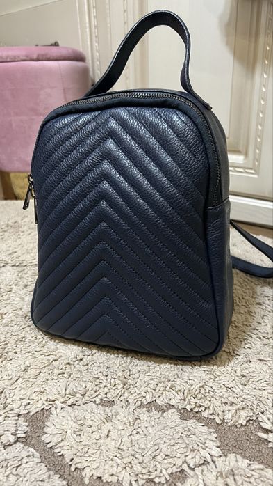 Натуральная кожа, рюкзак Италия