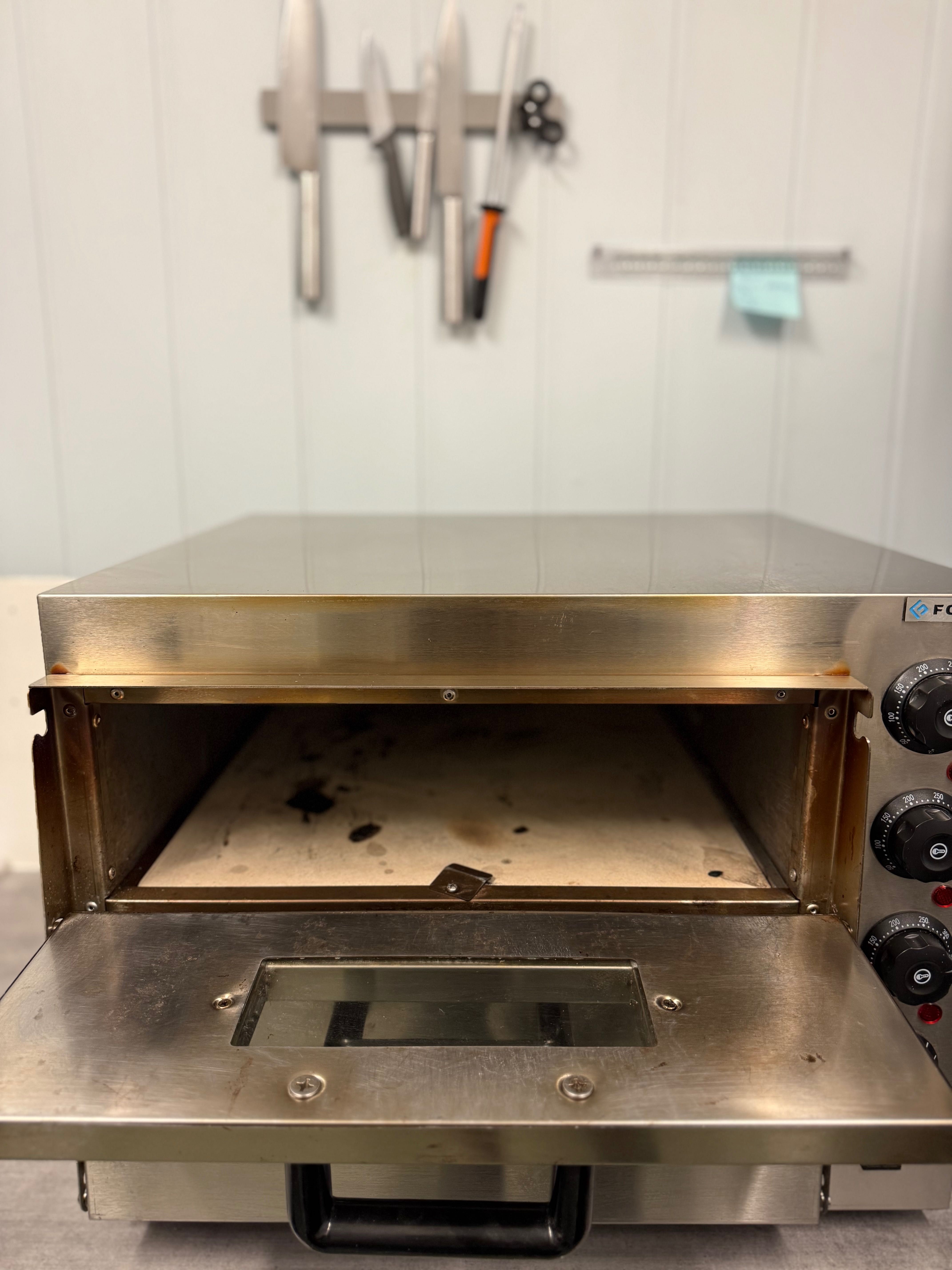 Piec do pizzy Forgast 2-komorowy 2x40cm 3000W