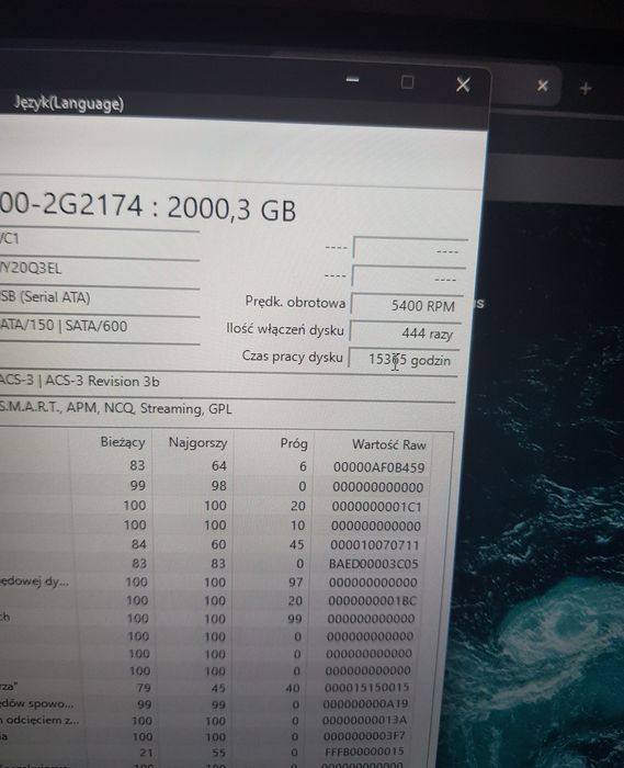 Dysk twardy HDD  2 TB 2,5' Seagate Skyhawk PC Laptop Xbox PS4 NAS