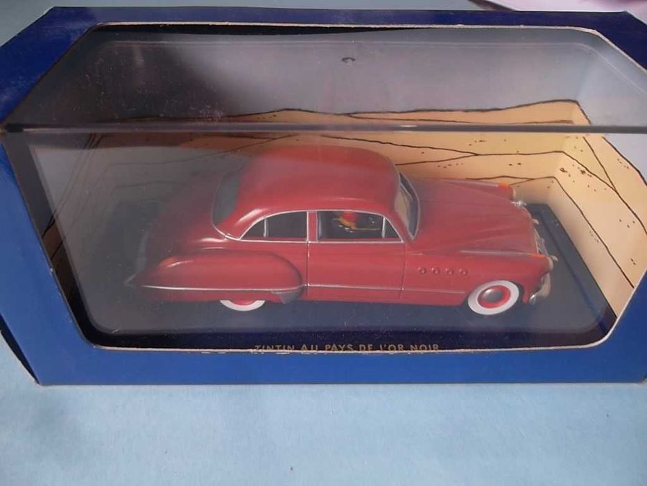 Viaturas/carros do TINTIN - 4 unidades fechadas na caixa original.