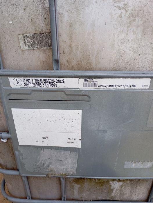 Mauzer 1000l po budowie