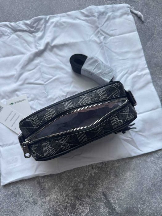 Сумка через плече Lacoste Monogram Crossbody Reporter Bag (ОРИГІНАЛ)
