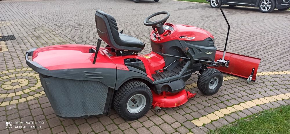 Traktorek kosiarka Castel Garden,Honda 17 HP pompa oleju,hydro