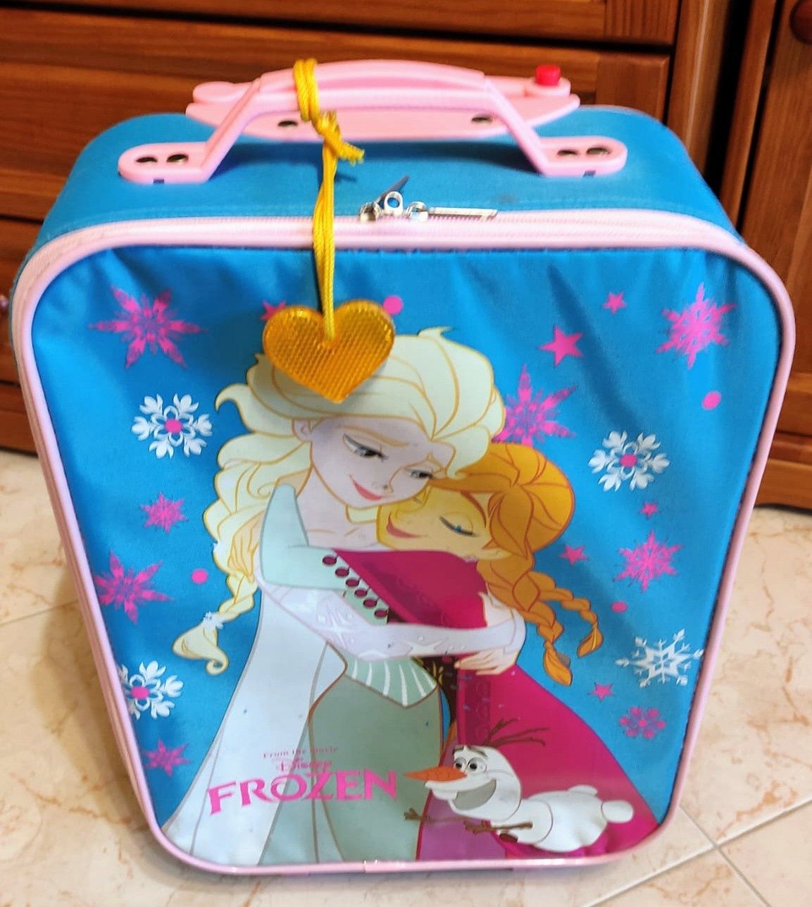 Mala viagem "Princesas Elsa e Ana" Frozen