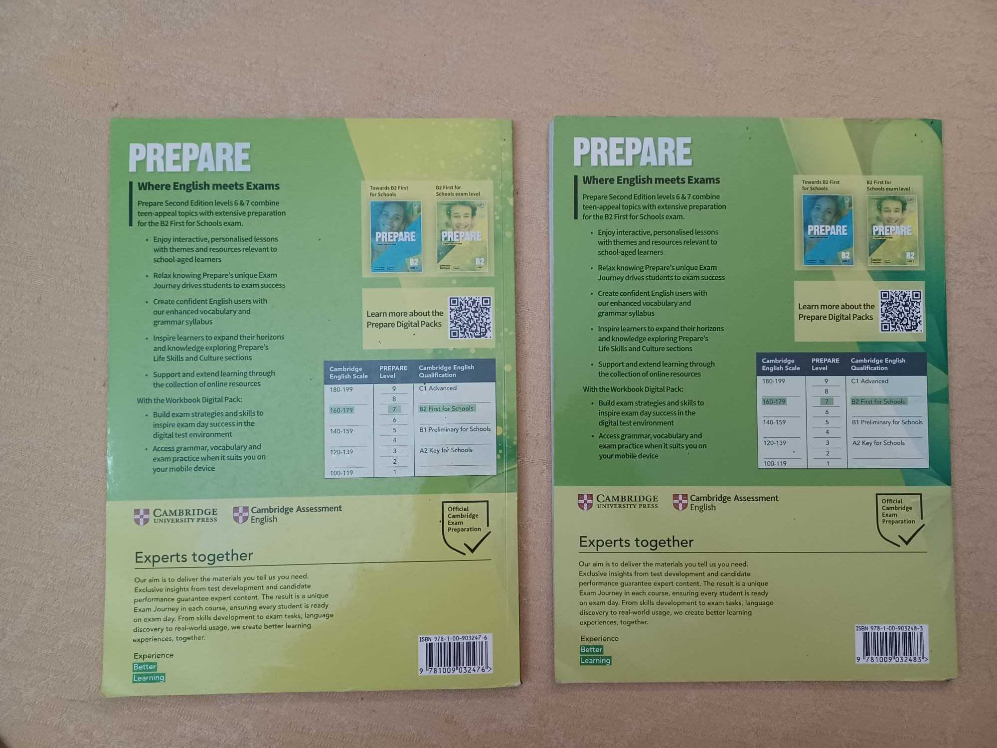 Prepare Level 7  - nível B2