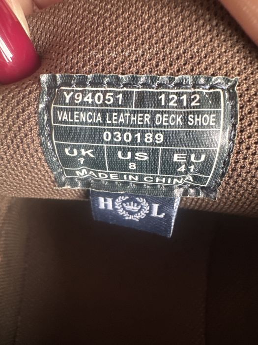 Мужская обувь HENRI LLOYD 40-41р.НОВАЯ Стелька-27 см