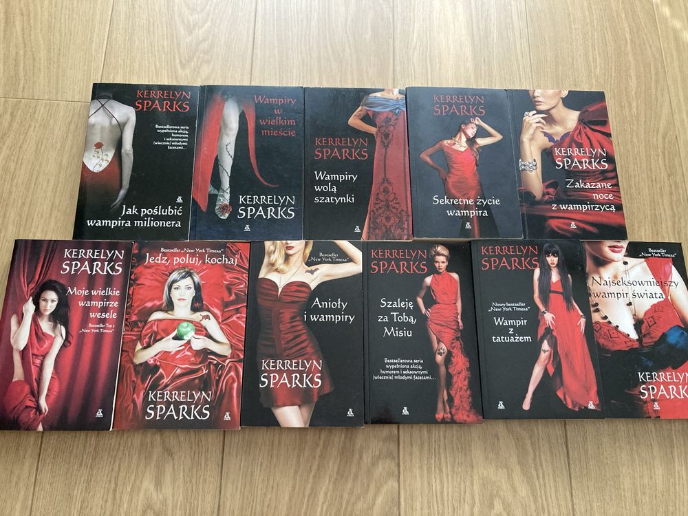 Kerrelyn Sparks - 11 książek z serii „Miłość na kołku”