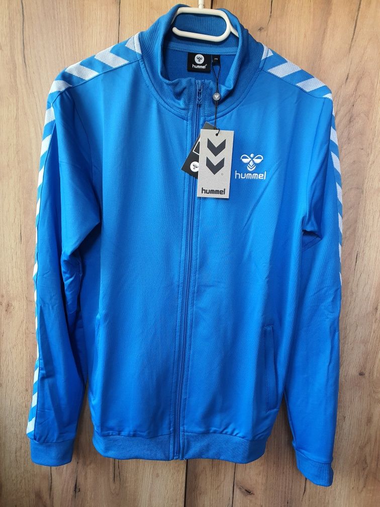 Bluza sportowa rozsuwana Hummel, rozmiar 176, nowa z metką, kieszenie