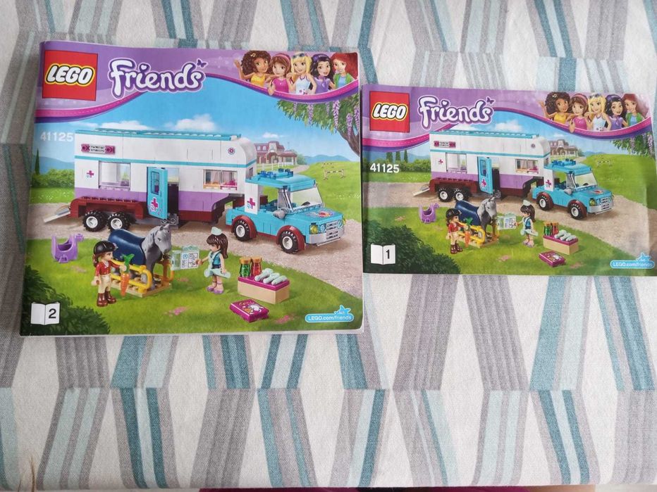LEGO friends Przyczepa lecznicza dla koni