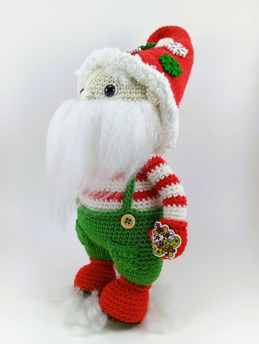 Pai Natal Vermelho Amigurumi