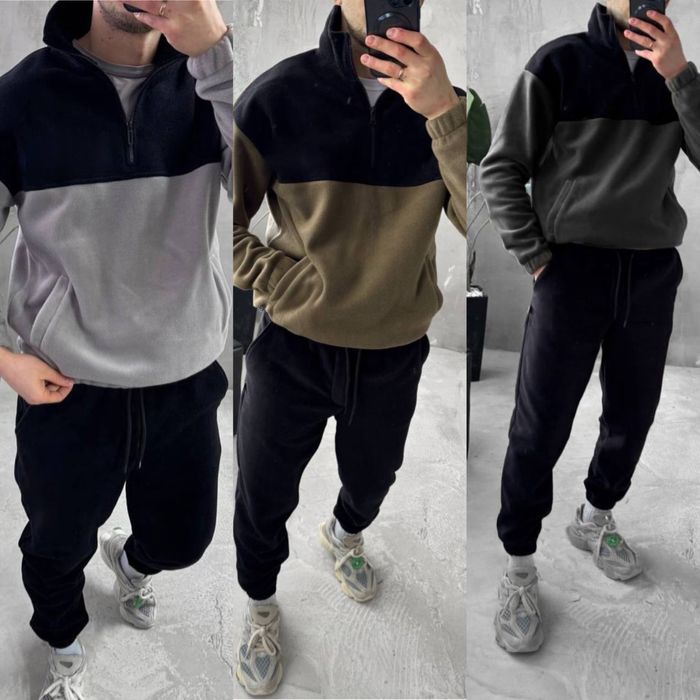 Чоловічий зимовий  костюм теплий полар фліс