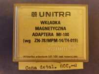 UNITRA wkładka magnetyczna adapter Mf-100