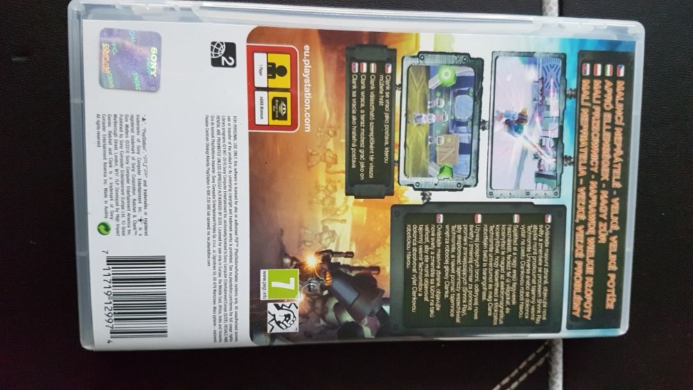 Gra PSP Ratchet&Clank Size Matters