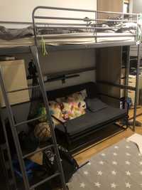 Łóżko na antresoli SVARTA Ikea
