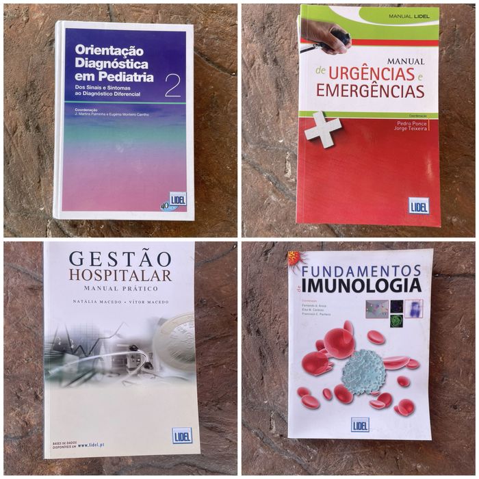 Livros variados de Medicina / Gestão Hospitalar
