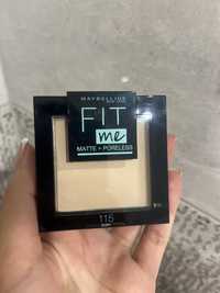 Пудра maybelline fit me ivory