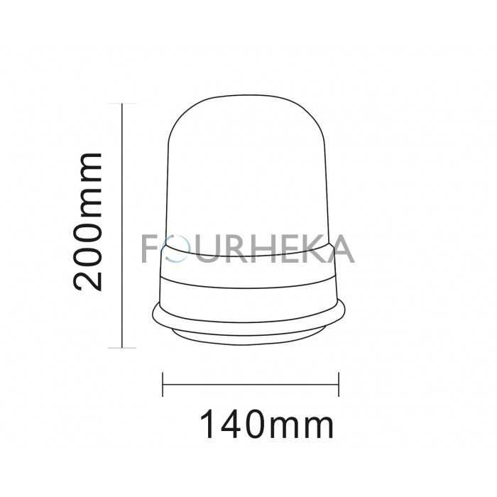 FHK-H632D-D - Pirilampo Led Fixo de 54Watt PROMO