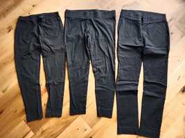 Grube legginsy tregginsy czarne Esmara M&S KappAhl r. 42-44, 3 pary